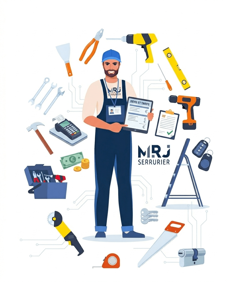 Serrurier Anderlecht Urgence MRJ 40 Prix serrurier Anderlecht tableau des tarifs intervention MRJ