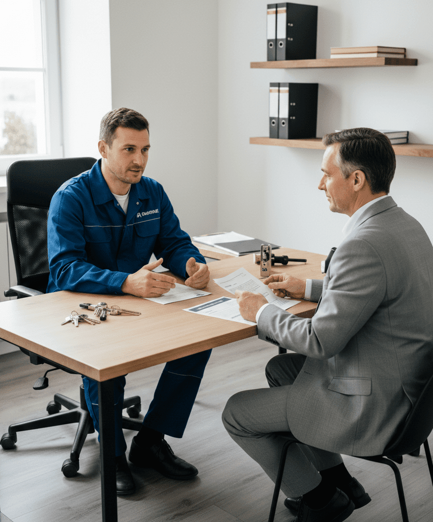 Serrurier Auderghem proposant un service rapide et fiable avec remboursement accepté par tous types d'assurances pour dépannages urgents.