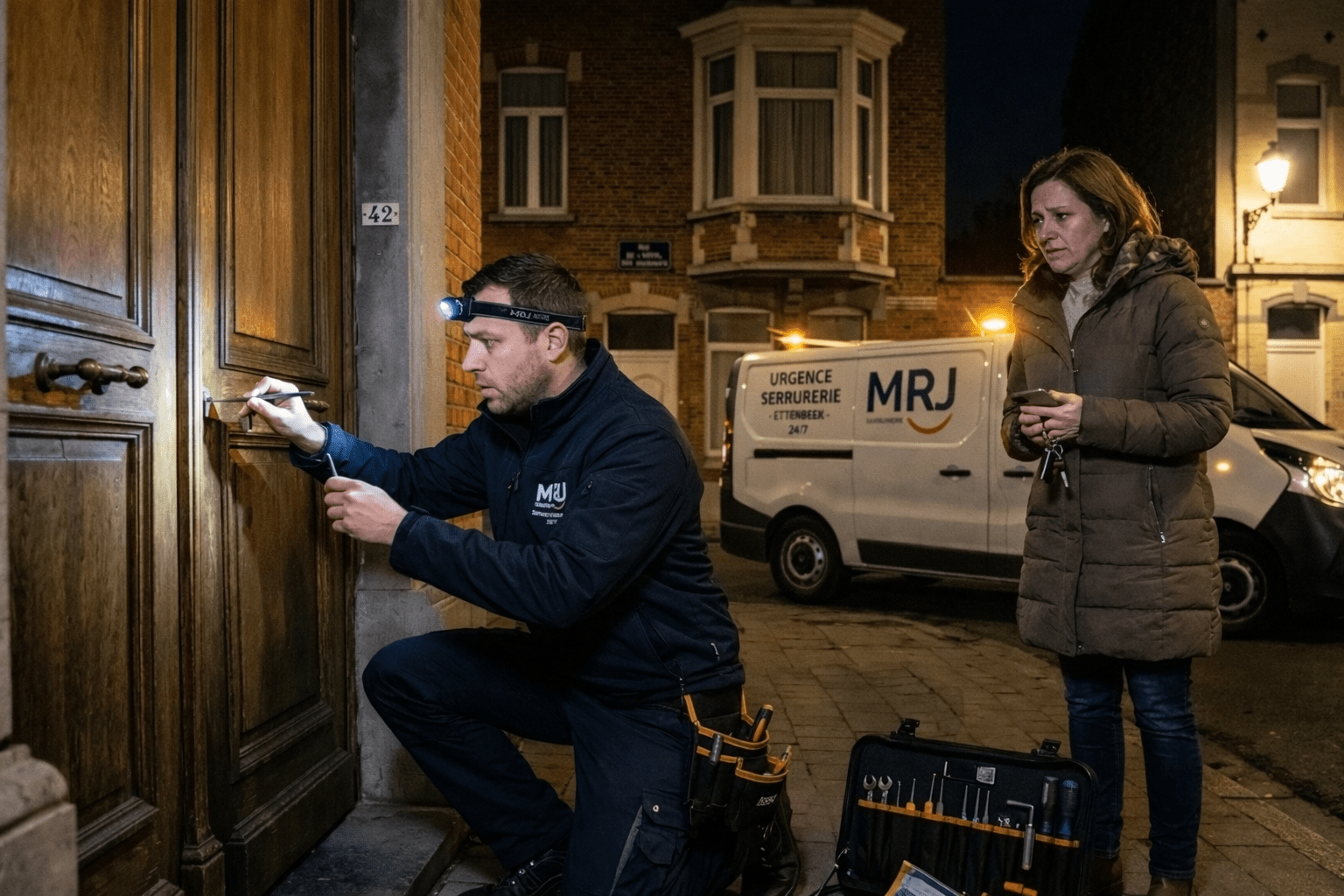 Serrurier Etterbeek intervenant en urgence pour ouverture de porte en moins de 30 minutes