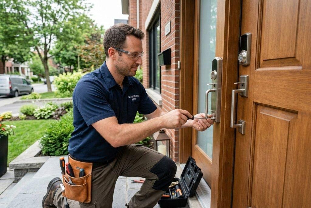Serrurier Evere MRJ offrant un service professionnel, rapide et transparent